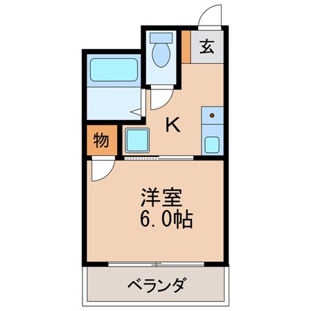 シティハイツ名城Ⅰの物件間取画像